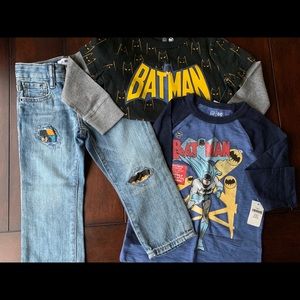 NWT Gap Toddler Boys Batman Special Edition BUNDLE
